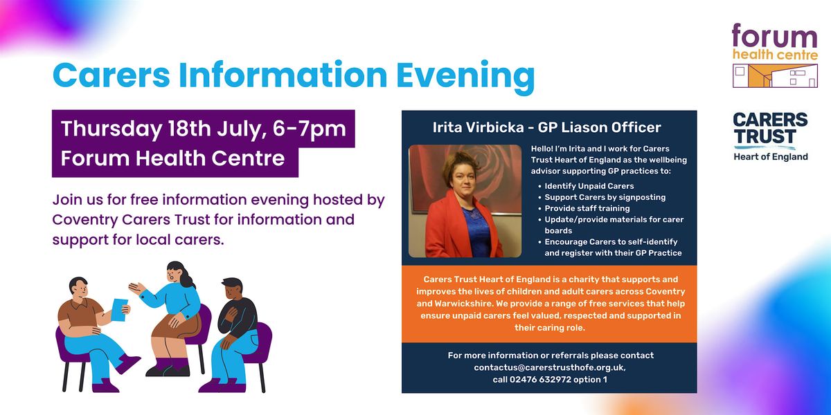 Carers Information Evening