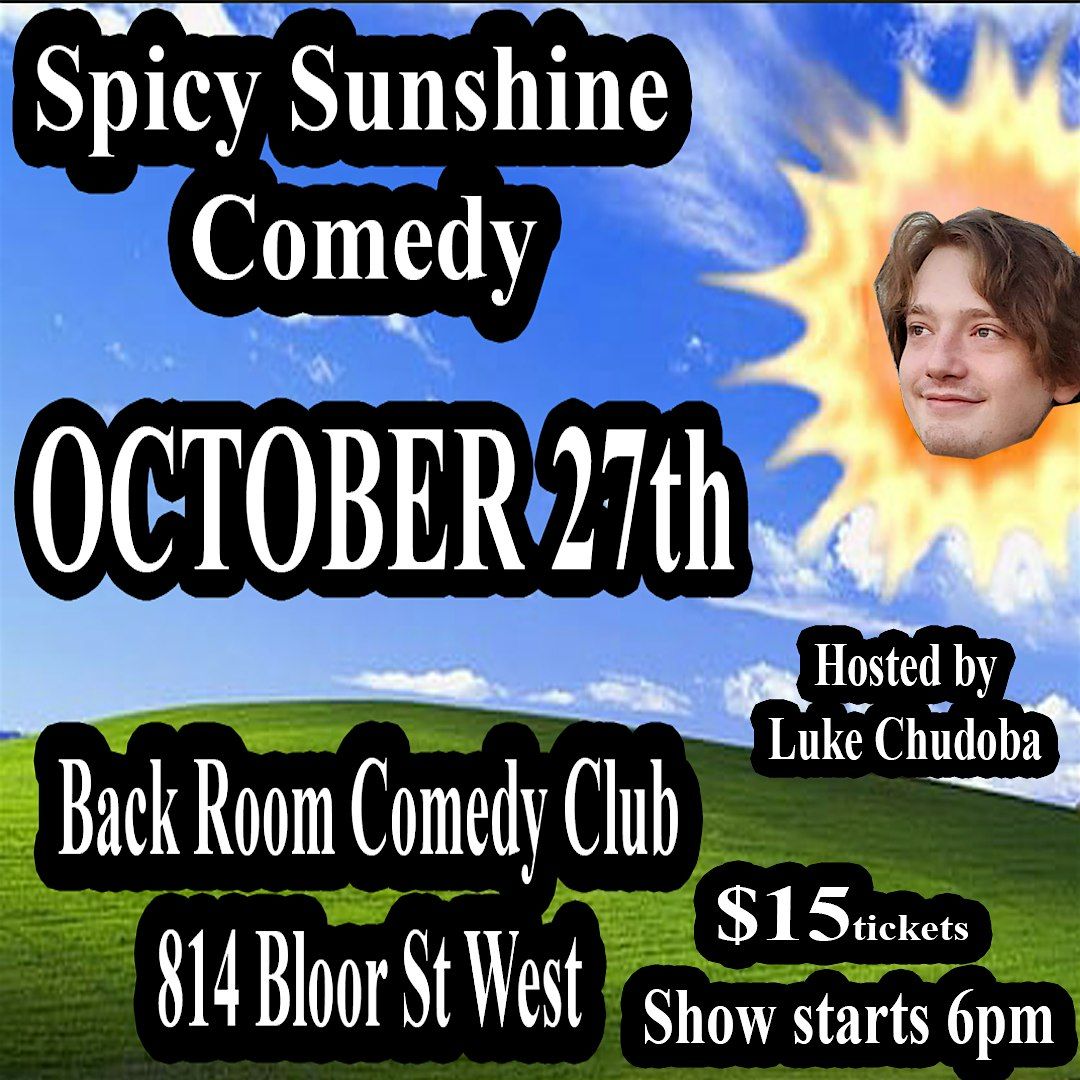 Spicy Sunshine Stand Up Comedy Show