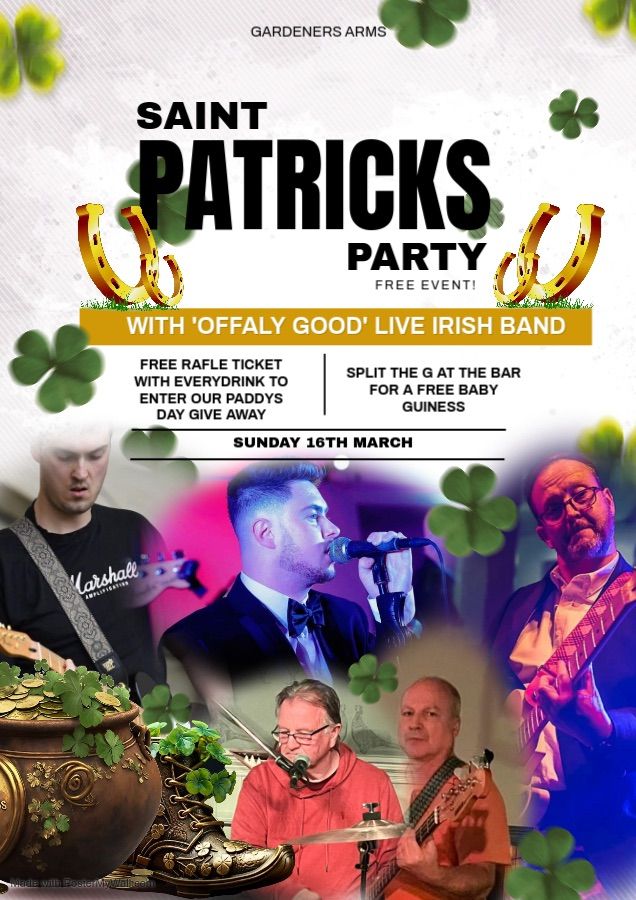 St Patrick\u2019s Party @TheGardeners