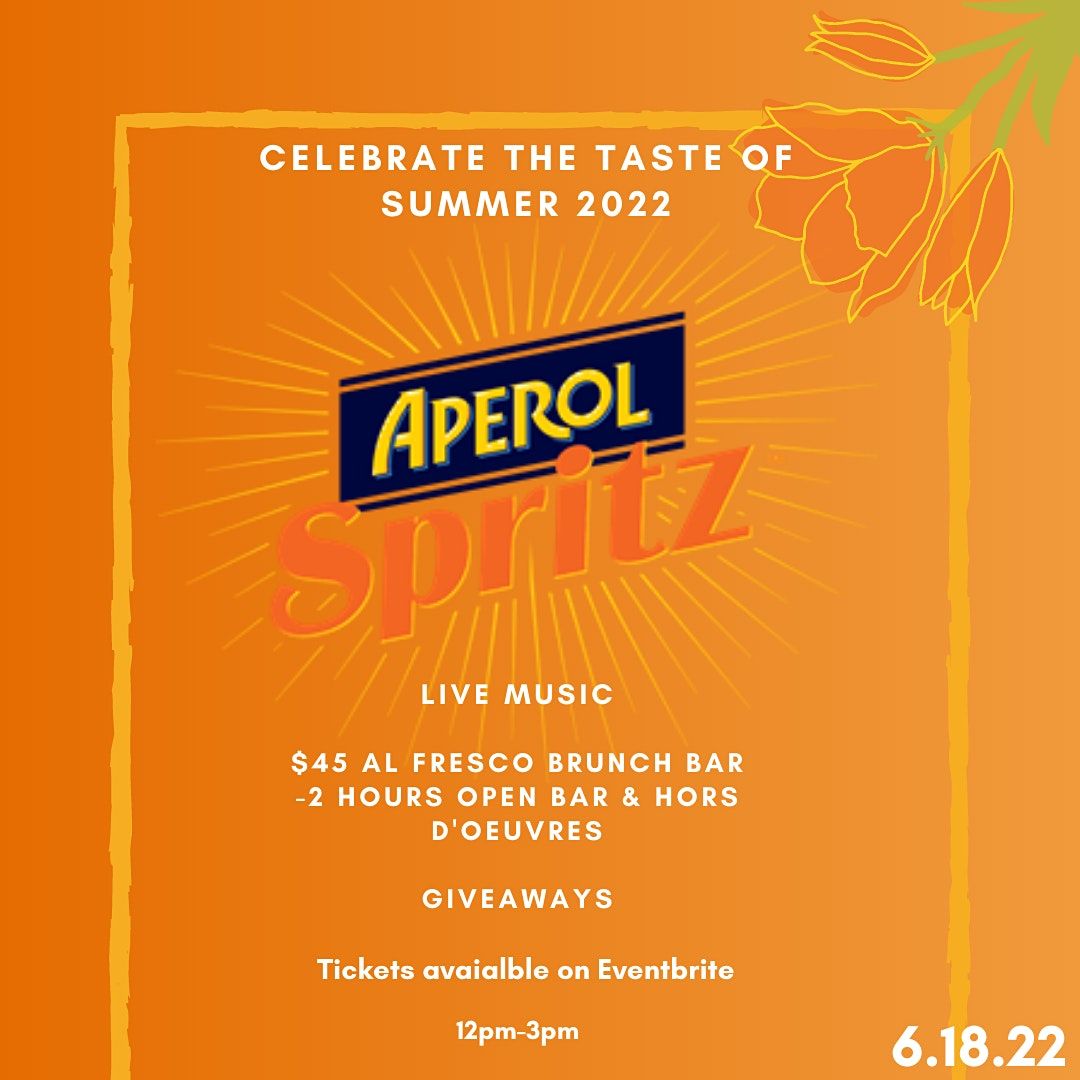 Aperol Spritz Summer Kick off