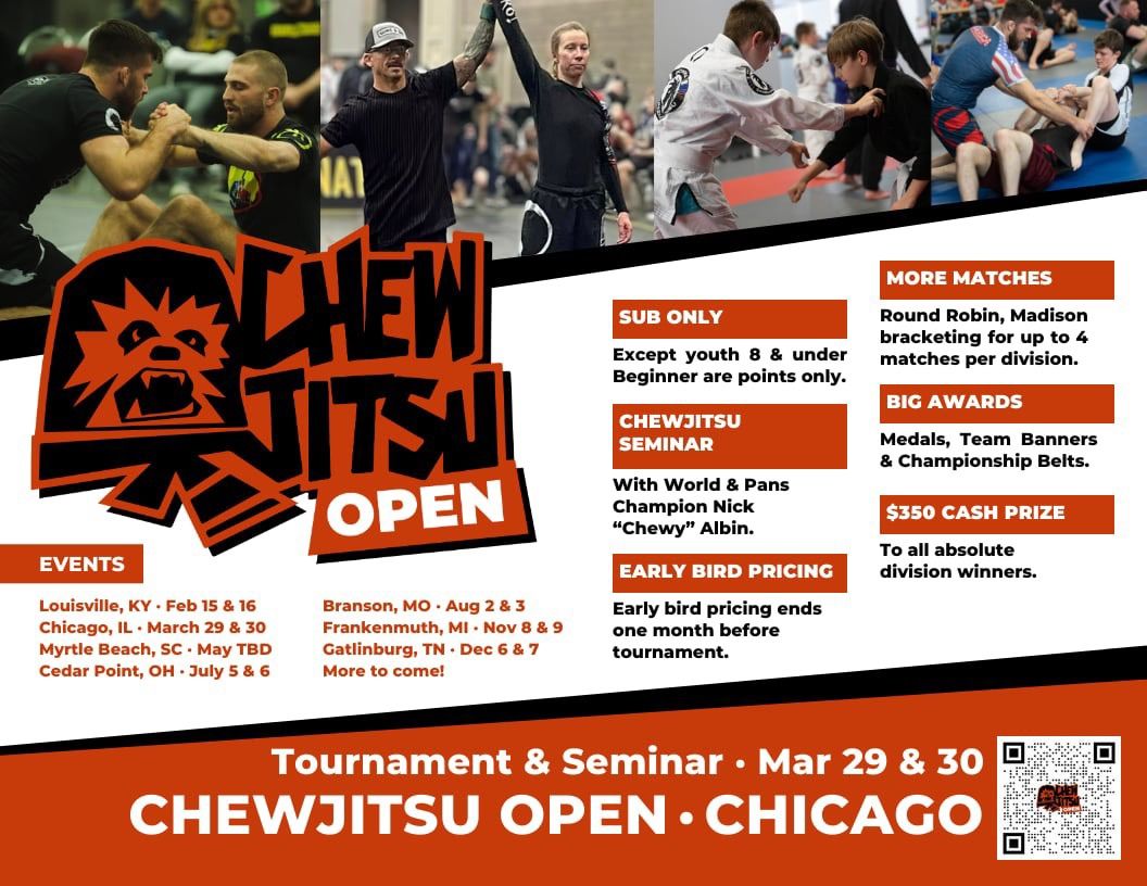 Chewjitsu Open Tournament & Seminar in Chicago, IL