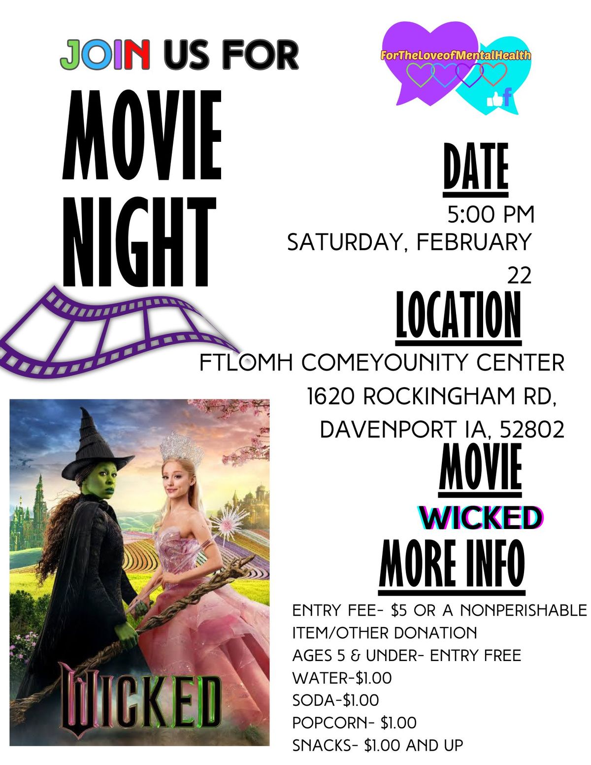 FTLOMH Presents: MOVIE NIGHT!