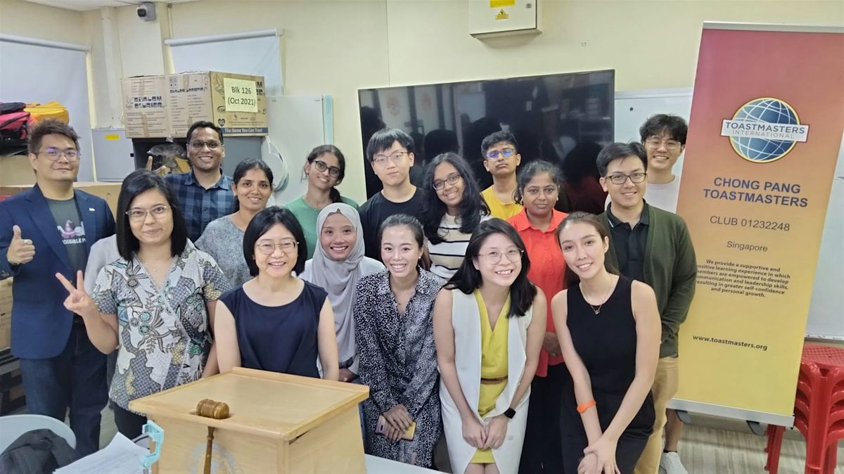 Chong Pang Toastmasters Chapter Meeting