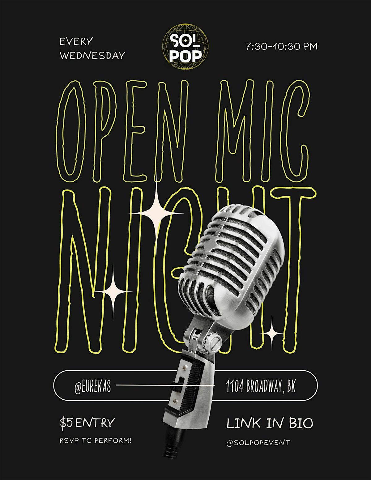 SOL POP -Open Mic