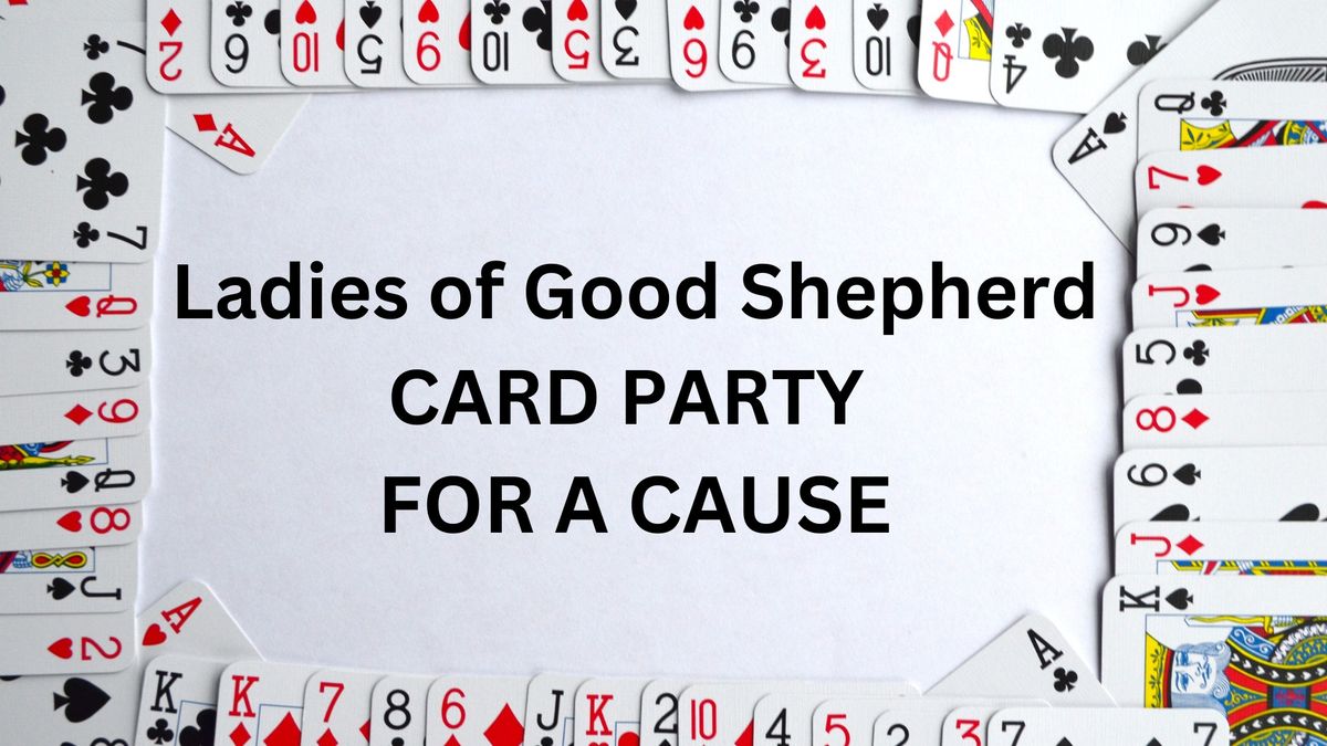 Card Party for a Cause
