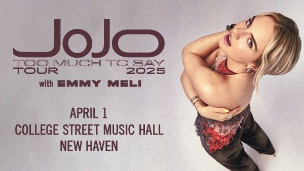 JoJo: Too Much To Say Tour 2025 at College Street Music Hall (New Haven)