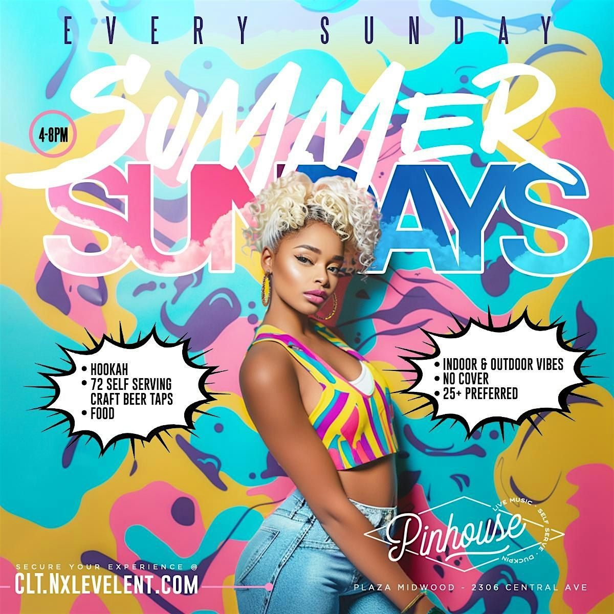 \u2b50-\u2b50 SUMMER SUNDAY'S \u2b50-\u2b50 Every Sunday @ 4pm