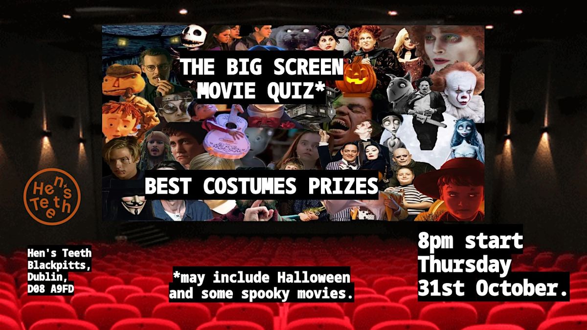 The Big Halloween Movie Quiz