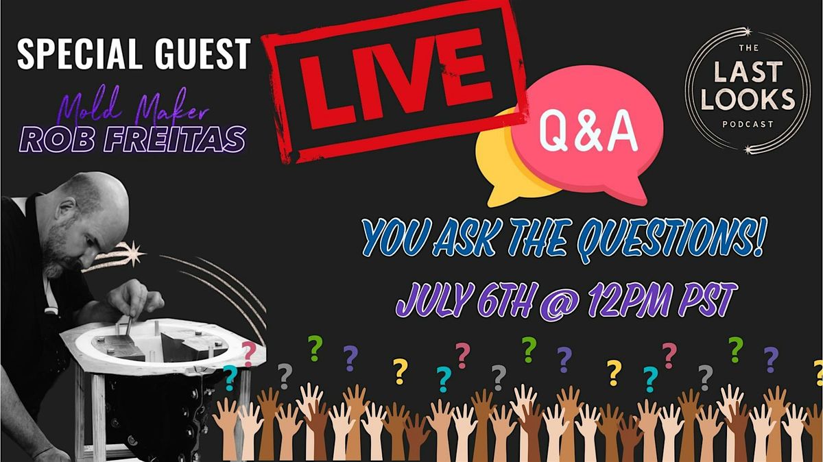 LIVE Q+A with Rob Freitas