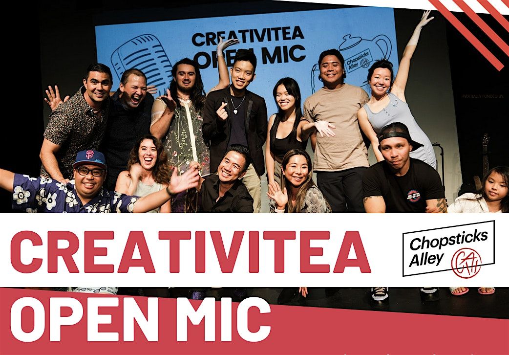 CreativiTEA Monthly Open Mic