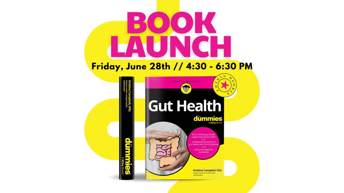 Book Launch: Gut Health for Dummies