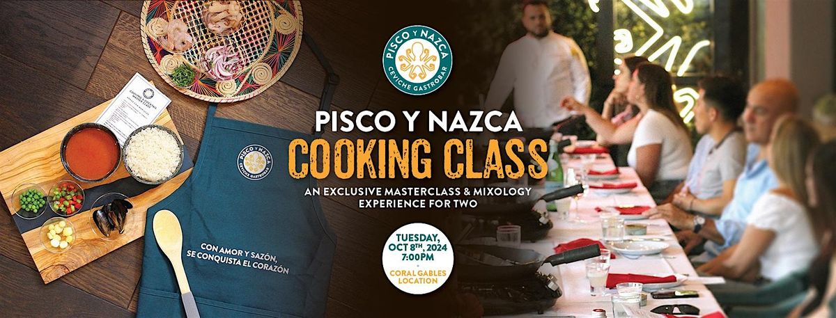 Peruvian Cooking Class For Two @ Pisco y Nazca Coral Gables