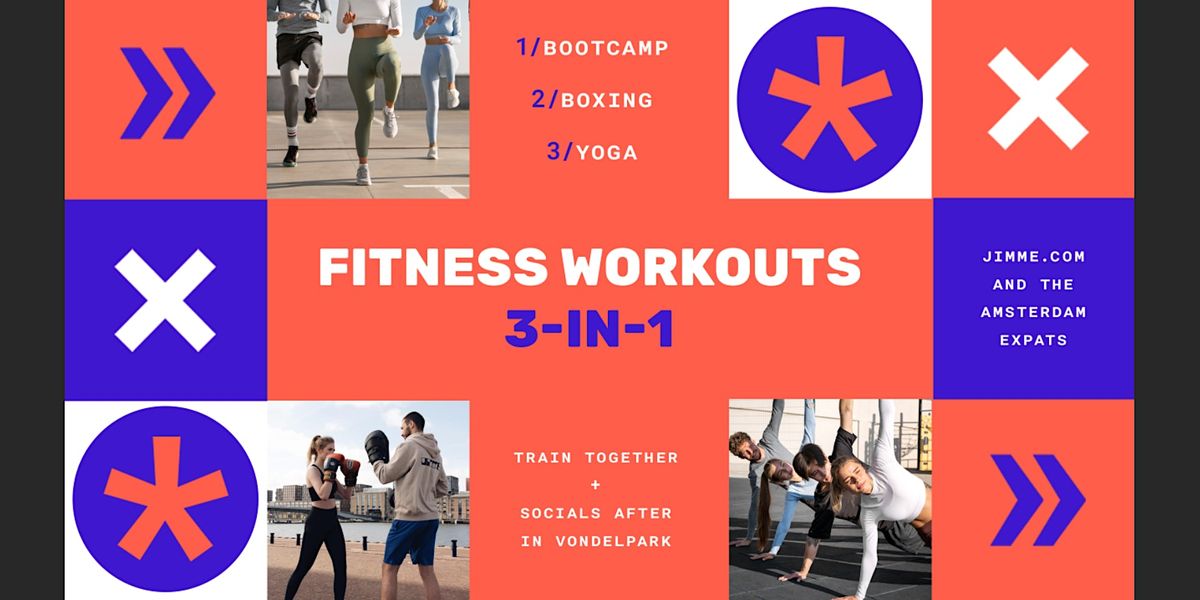 Fitness Workouts 3-in-1 with Jimme.com