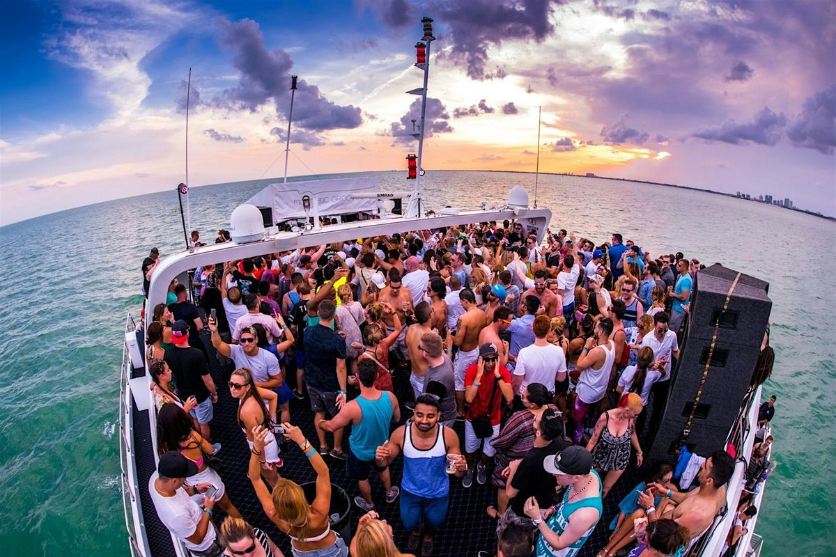 The Miami Beach Hiphop booze cruise