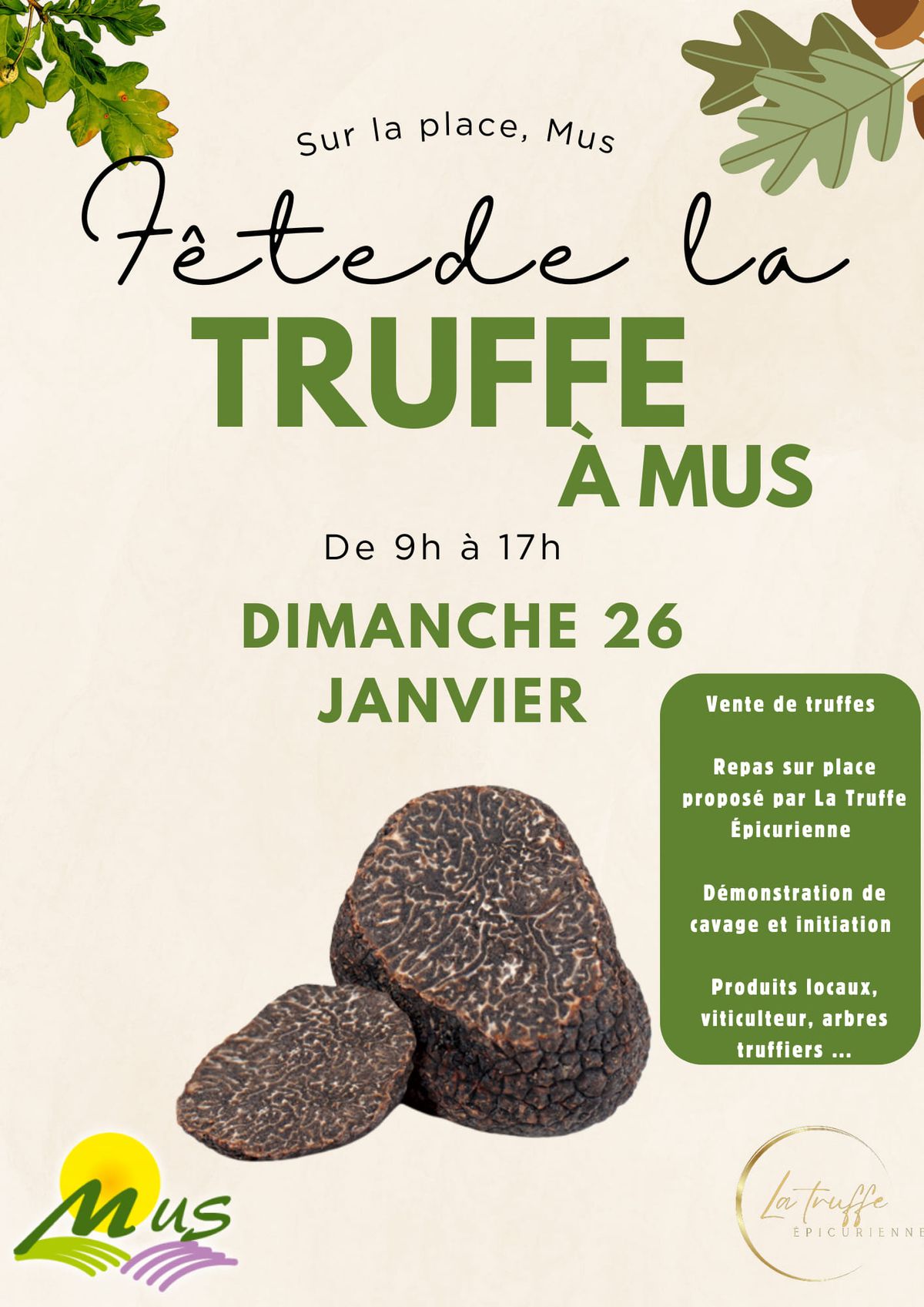 F\u00eate de la truffe \u00e0 Mus 