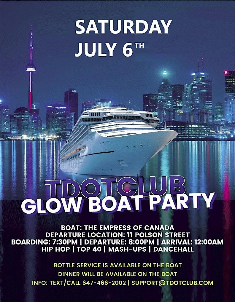 Tdotclub Glow Booze Cruise 2024