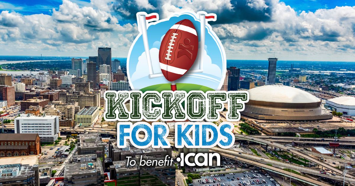 Kickoff for Kids to benefit ICAN