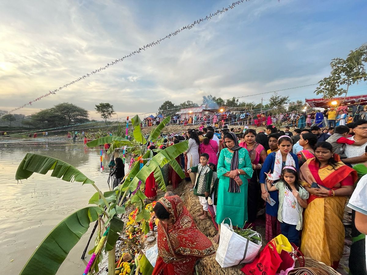 Chhath Puja 2024 at Mithila Chhath Puja Samiti, Bangalore