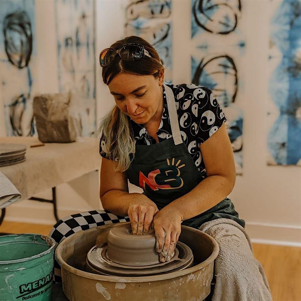 Come Play with Clay:  Beginning Wheel Throwing with Jessi Tucci