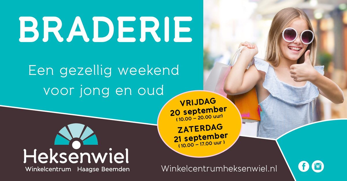 Braderie winkelcentrum Heksenwiel