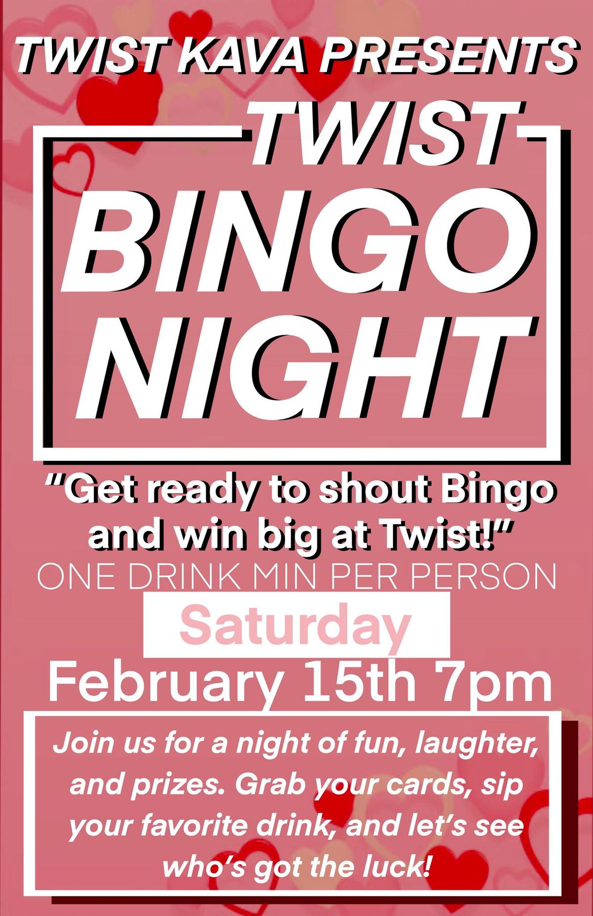 Get ready to shout BINGO!