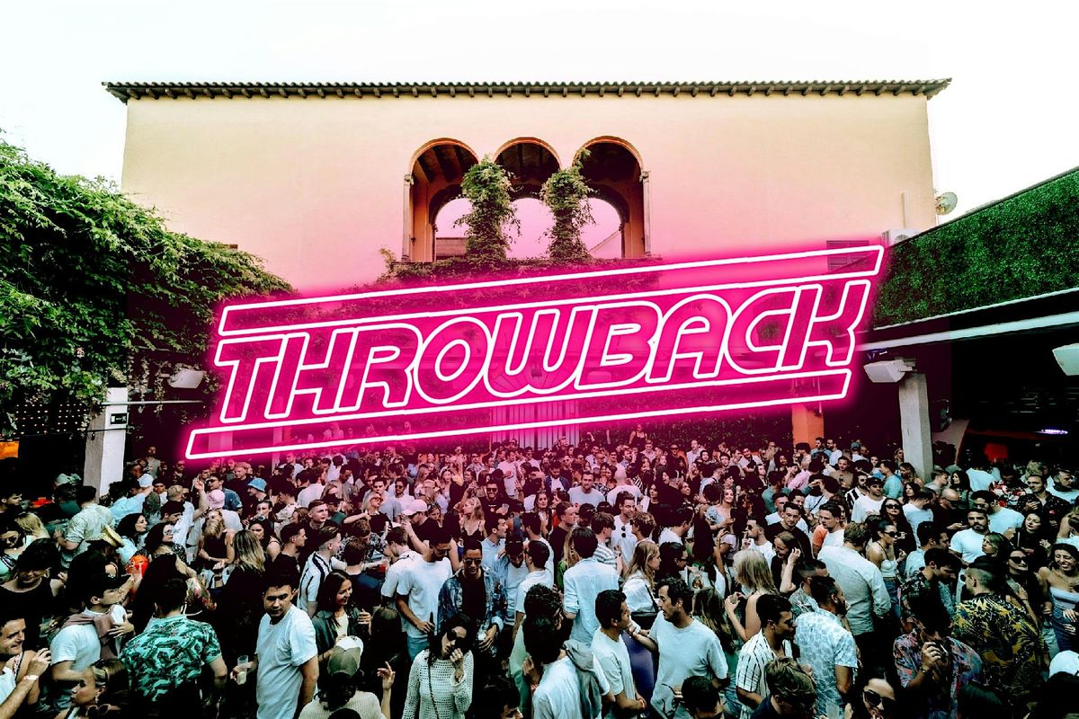 Throwback pres: Back to 80',90' & 00' CLOSING SEASON at La Terrrazza