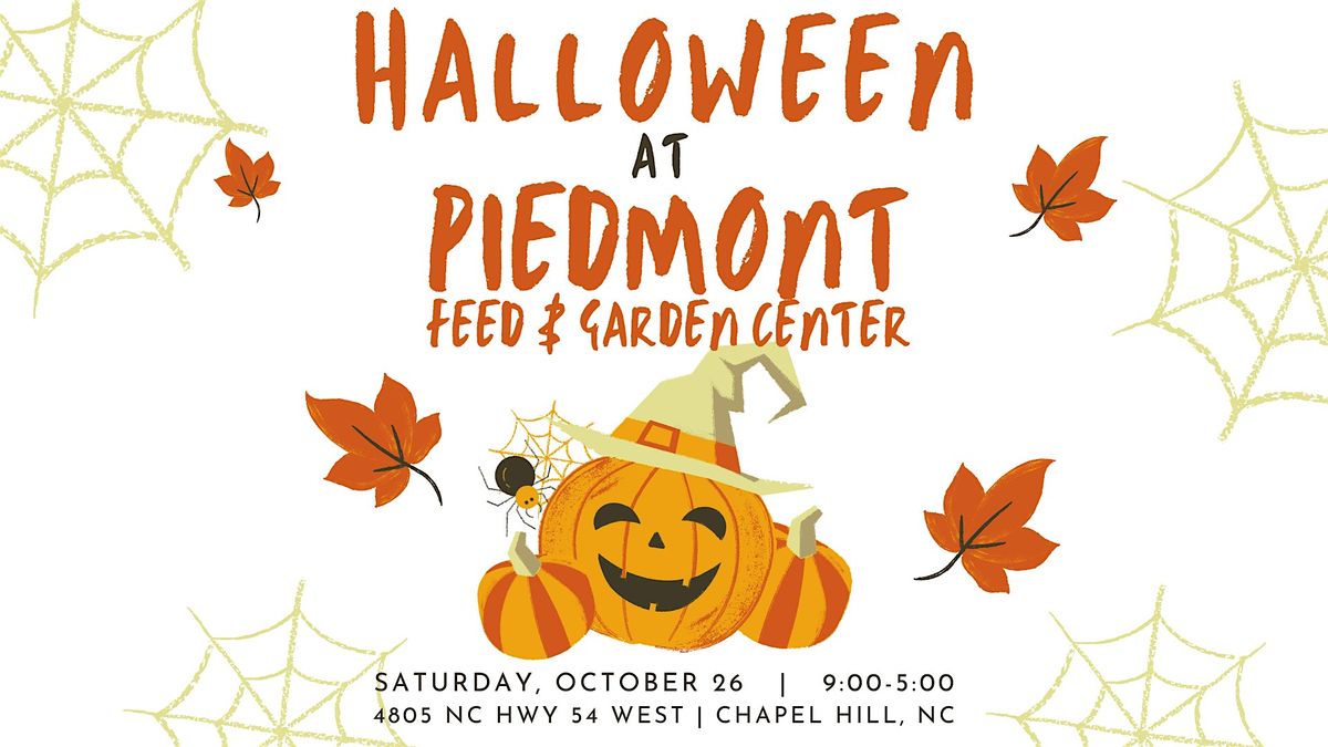 Halloween at Piedmont Feed & Garden Center