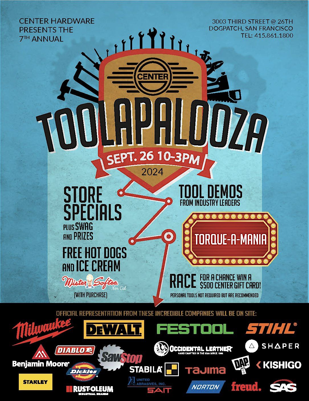 Center Hardware's Toolapalooza 2024