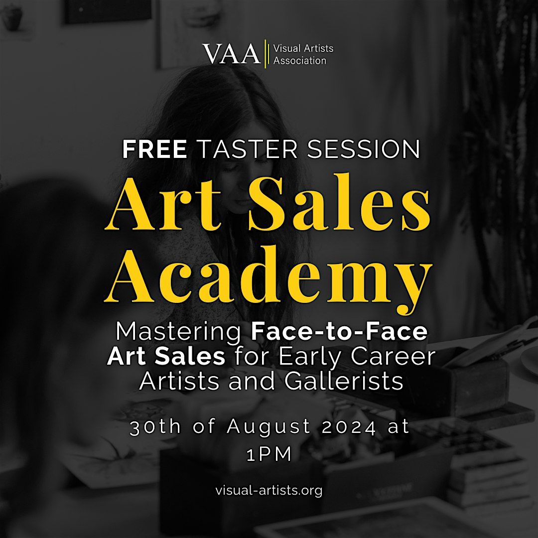 Art Sales Academy - Free Introductory Session