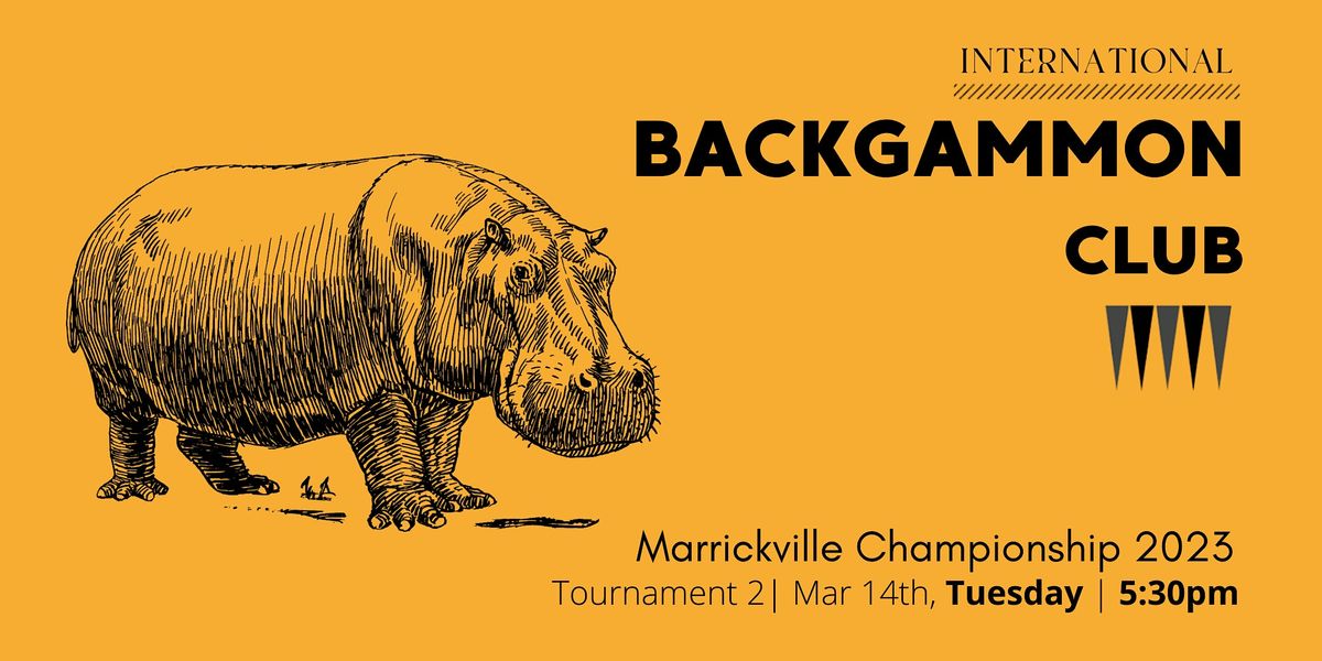 Marrickville Championship 2023 | TOURNAMENT 2