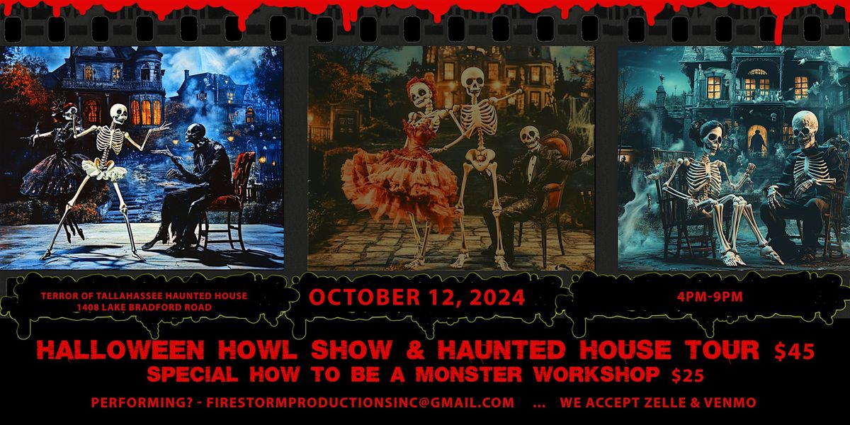 Halloween Howl Show & Haunted House Tour