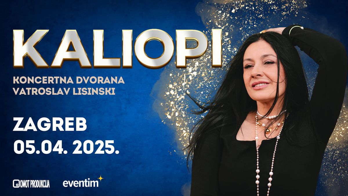 Kaliopi @ Koncertna dvorana Vatroslav Lisinski