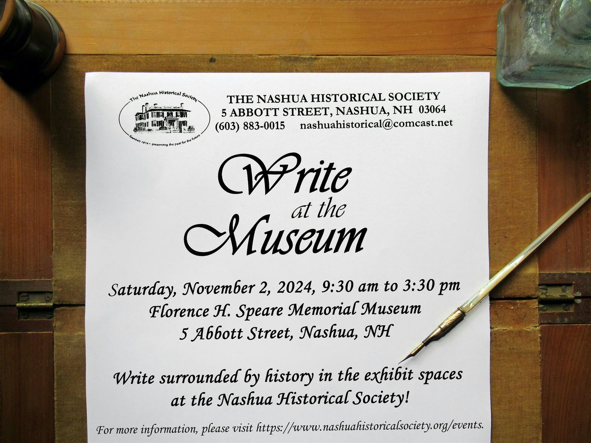 Write at the Museum