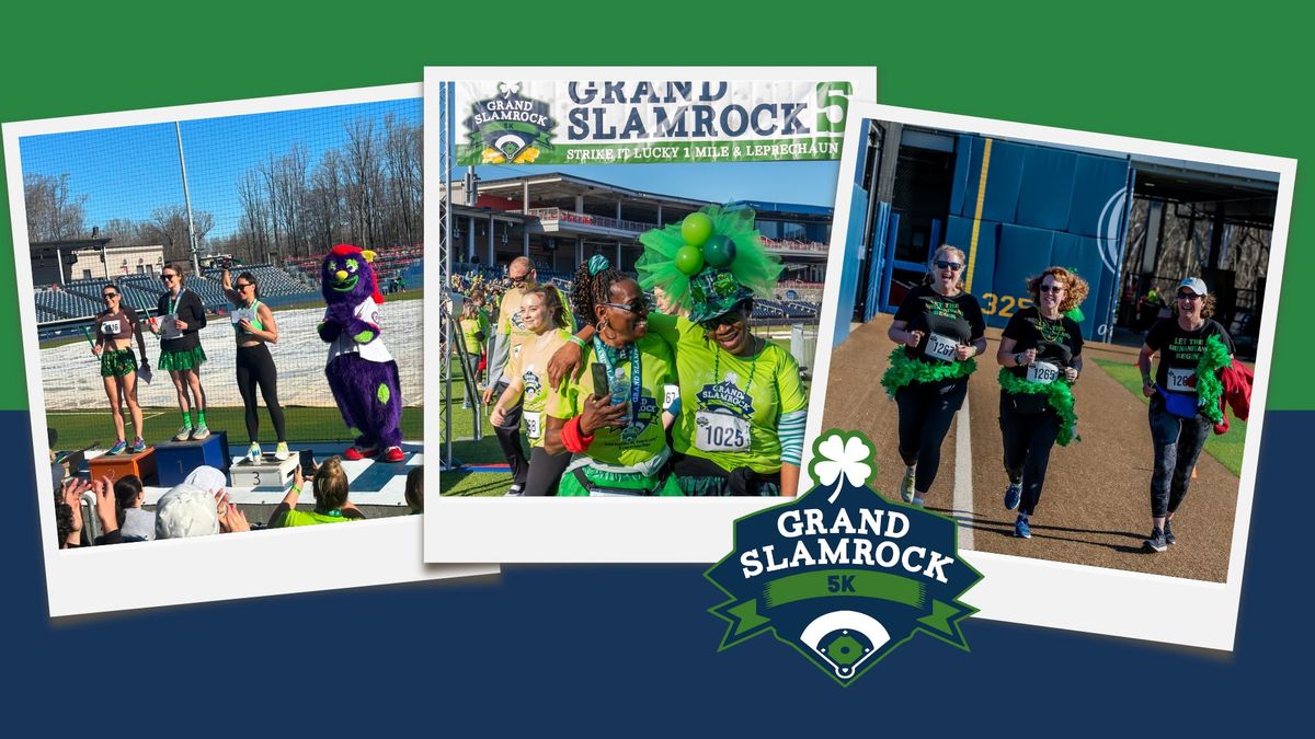 Grand Slamrock 5K, Strike it Lucky Mile, and 1\/2 Mile Leprechaun Chase