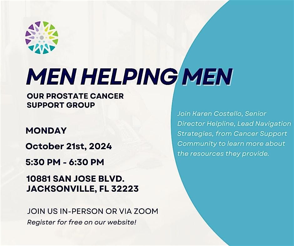 Men Helping Men Prostate Cancer Support Group