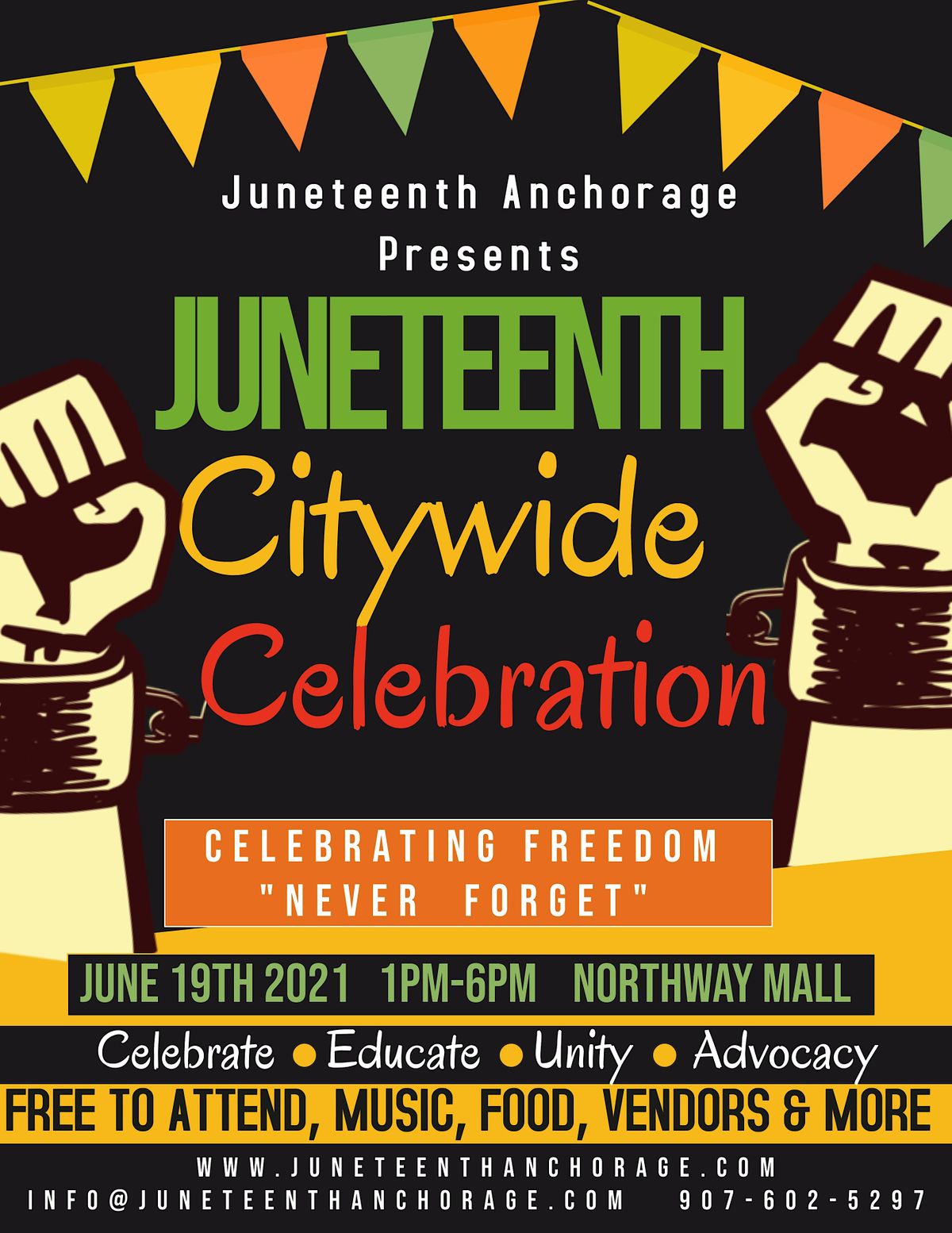 2023 Anchorage Citywide CelebrationFREE TO ATTEND, Delany