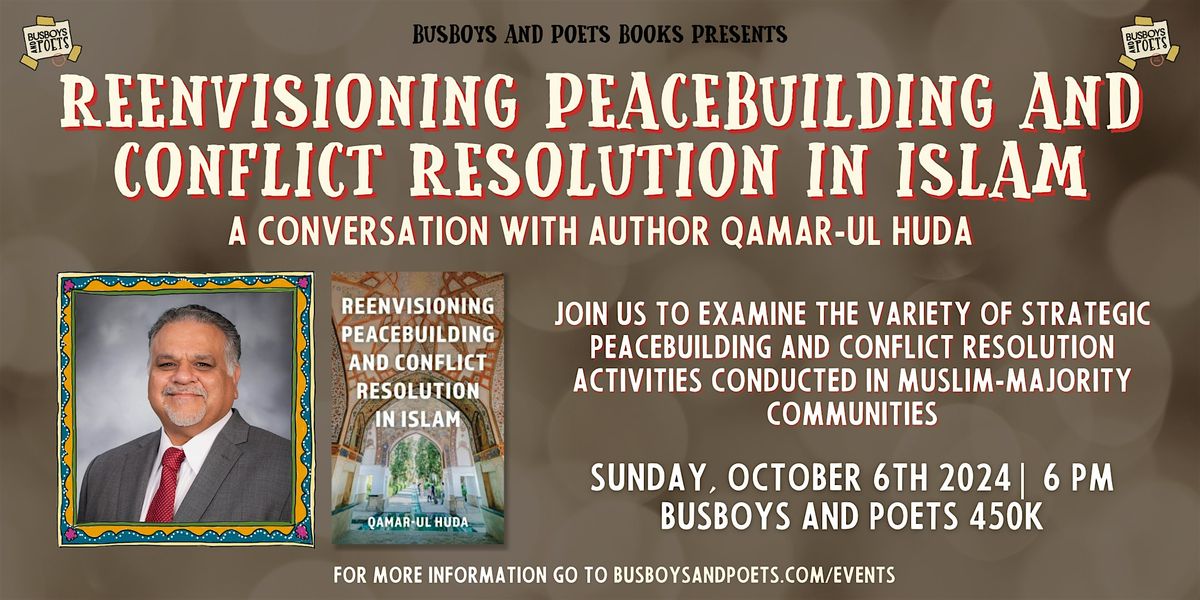 REENVISIONING PEACEBUILDING IN ISLAM | Busboys and Poets Books