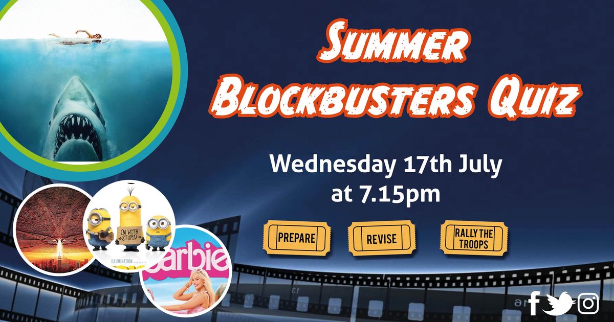 Summer Blockbusters Quiz