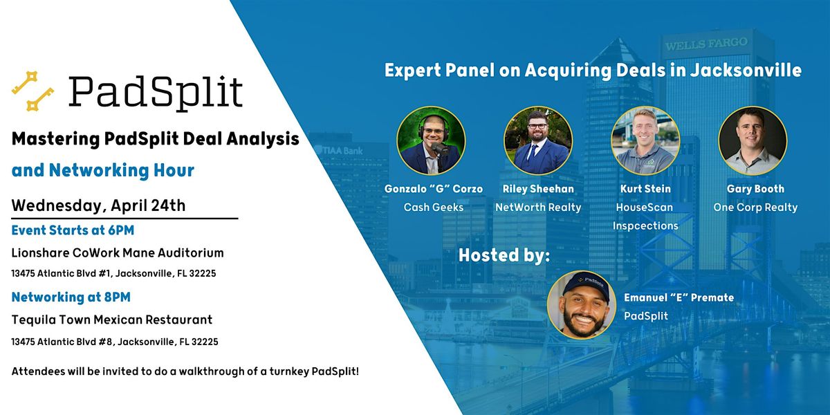 Mastering PadSplit Deal Analysis & Networking Hour