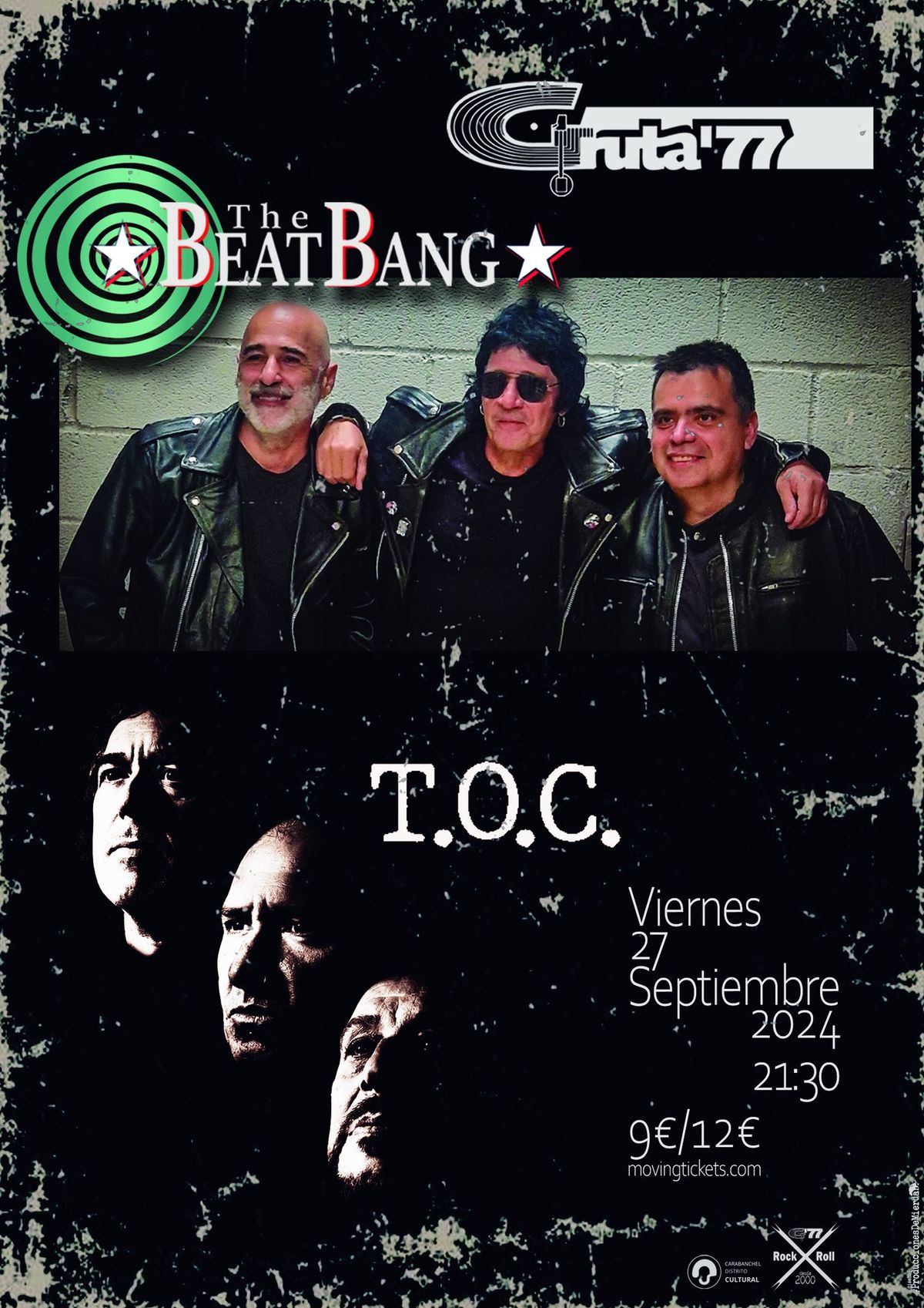 The BeatBang y T.O.C. en Gruta77