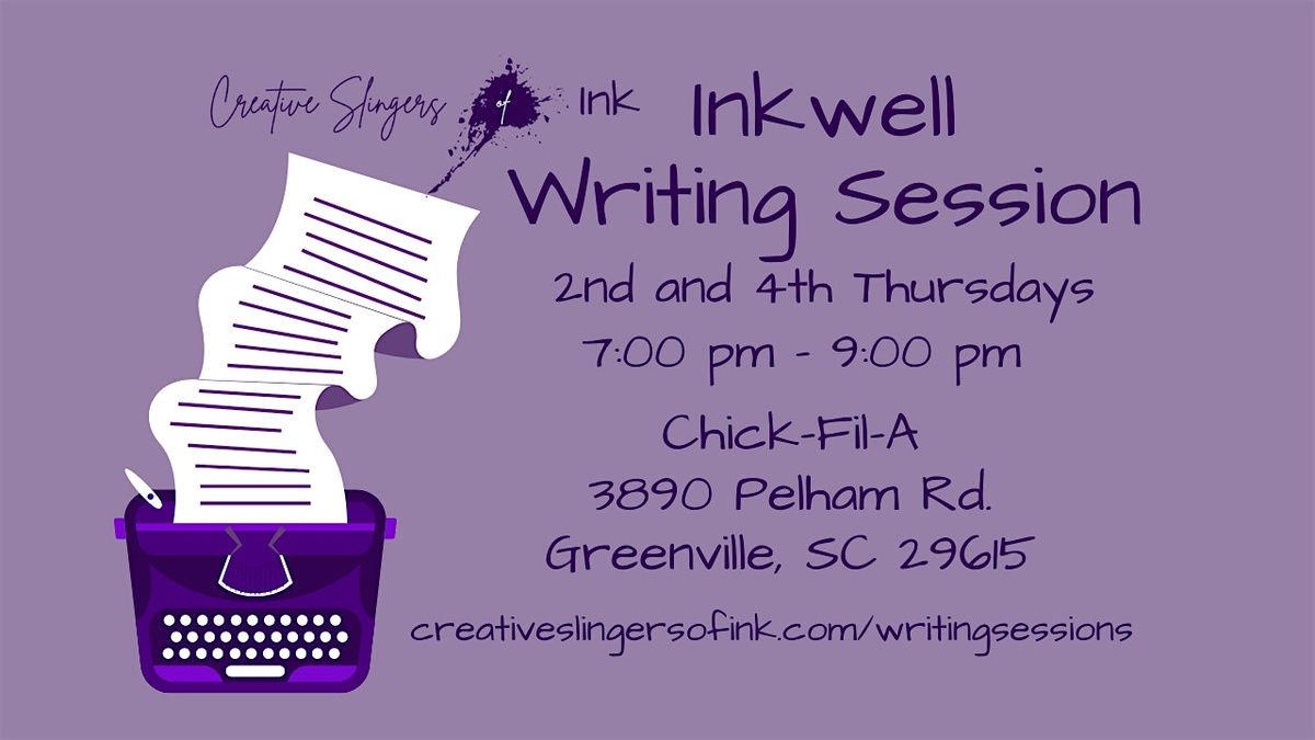 CSI's Inkwell In Person Writing Session