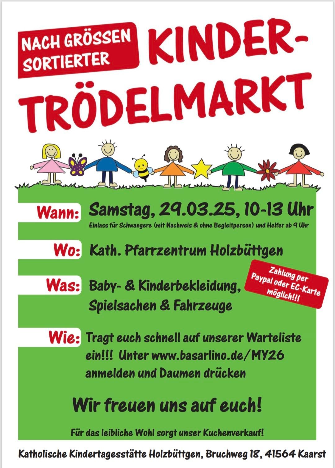 11. Vorsortierter Kinderflohmarkt