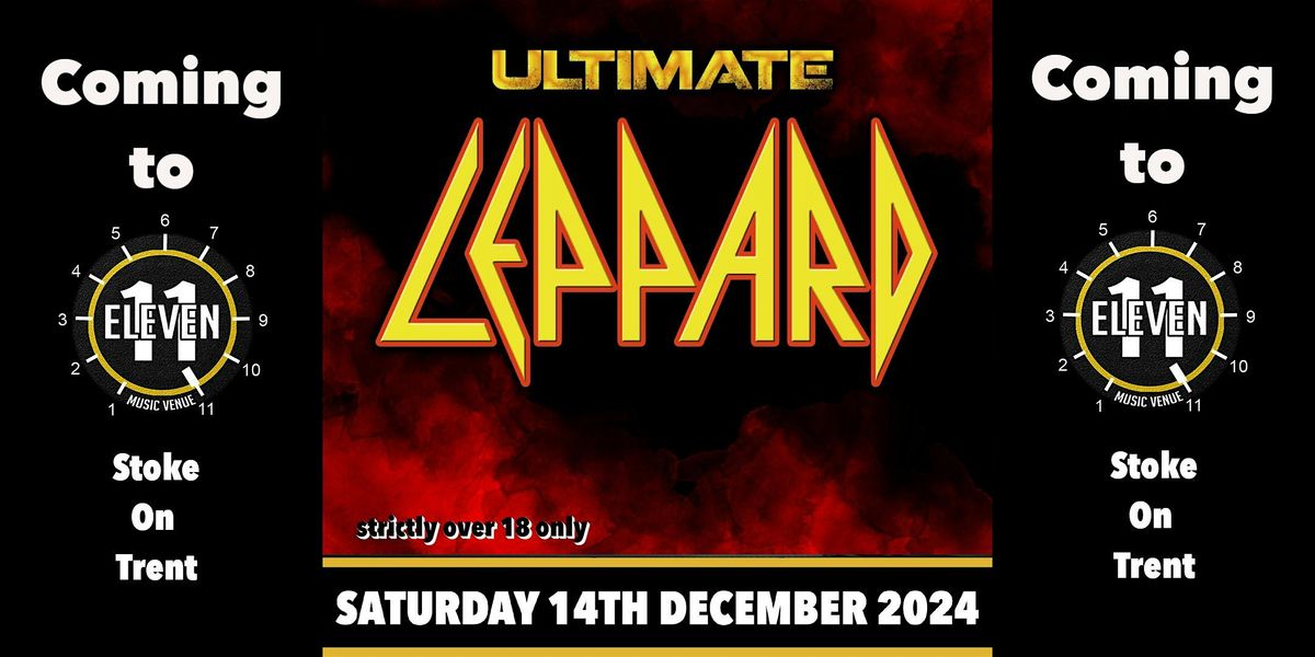 Ultimate Leppard live at Eleven Stoke