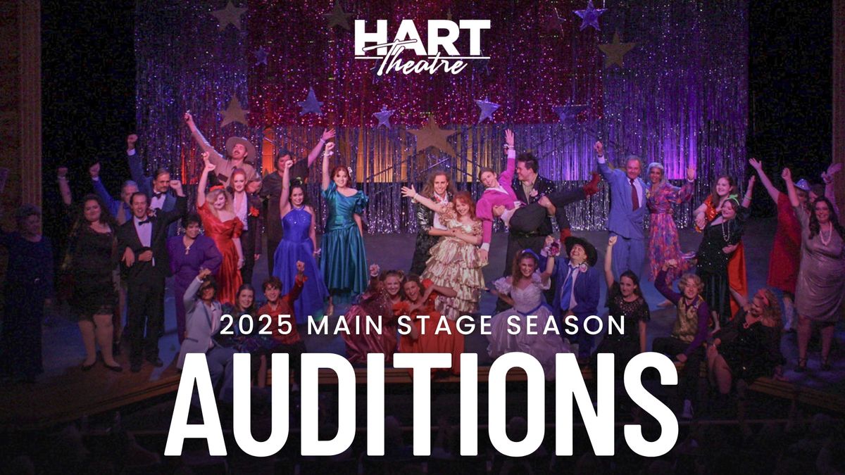 HART's 2025 Season Auditions