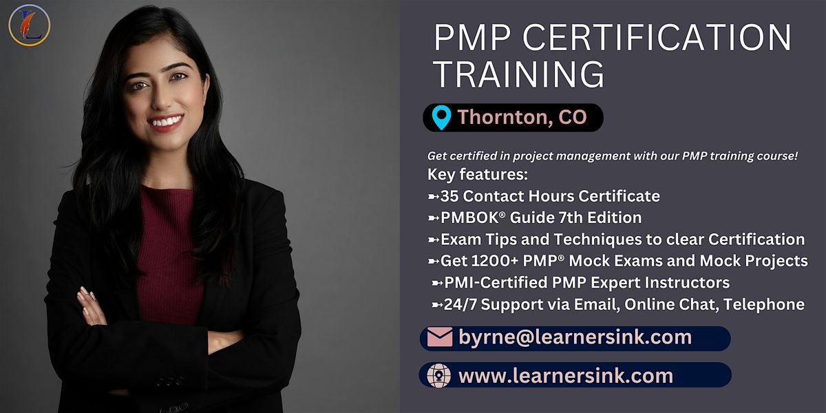 PMP Exam Preparation Training Classroom Course in Thornton, CO