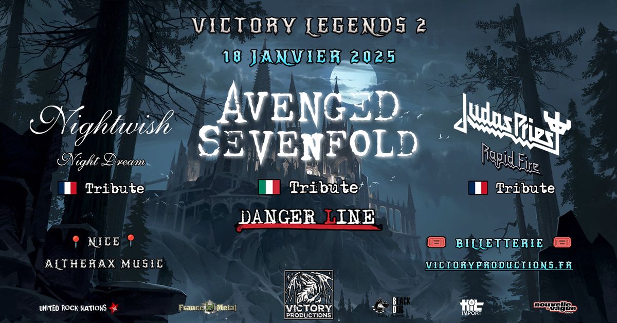 VICTORY LEGENDS 2 : AVENGED SEVENFOLD | NIGHTWISH | JUDAS PRIEST (NICE - 06)