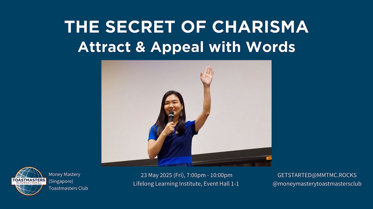 Public Speaking Masterclass: Attract & Appeal with Words