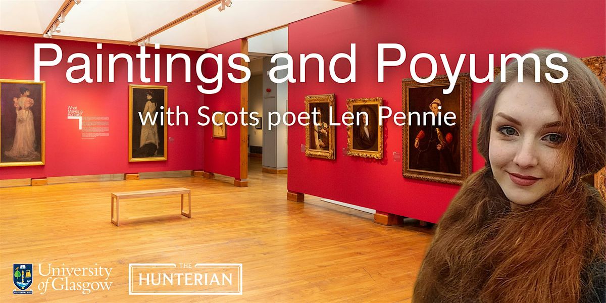 Paintings and Poyums: An evening of Scots language with poet Len Pennie