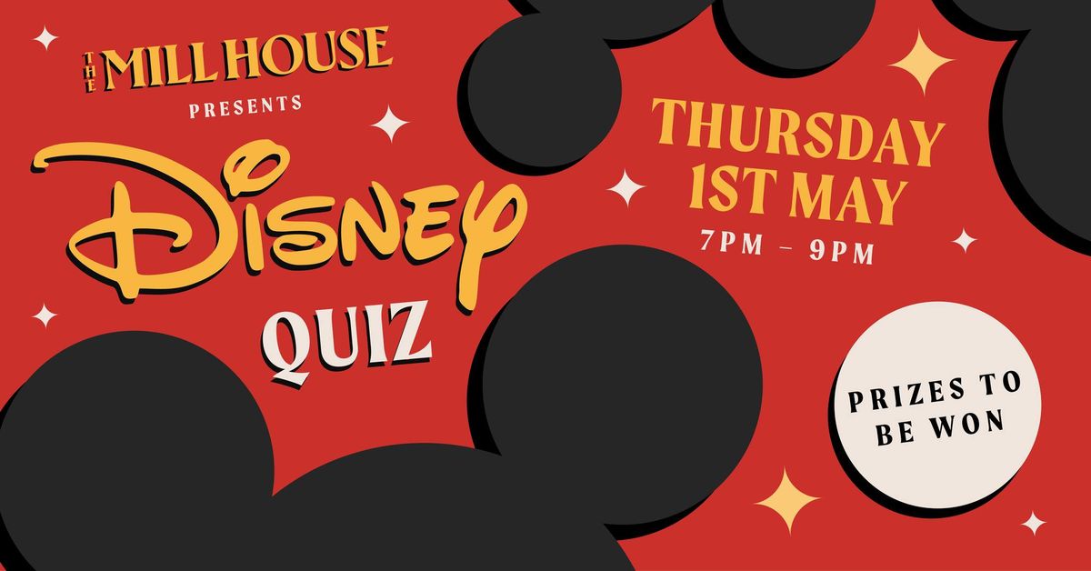 \u2728\ud83c\udff0 DISNEY QUIZ NIGHT! \ud83c\udff0\u2728