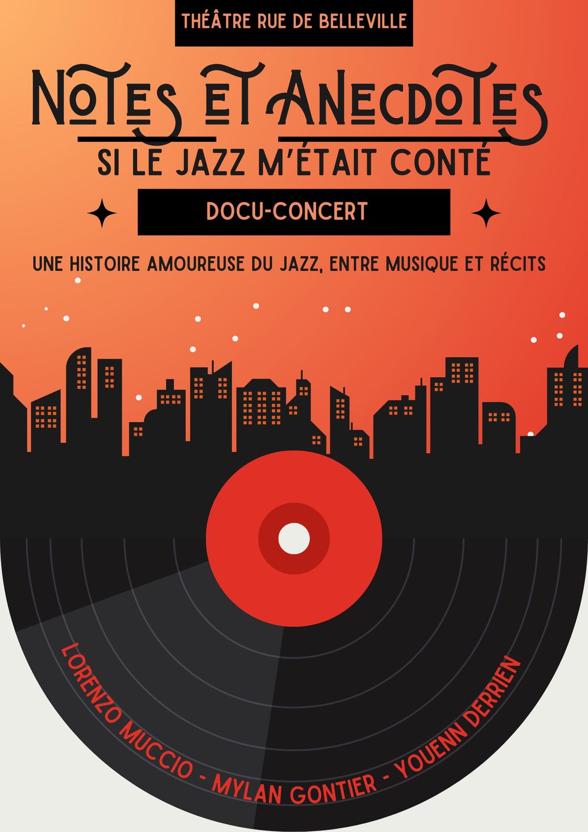 Notes et anecdotes, si le jazz m'\u00e9tait cont\u00e9